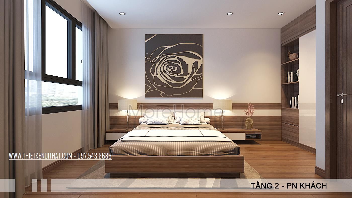 Thiết kế nội thất biệt thự hiện đại tại VinHome Thăng Long